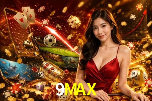 Página principal de 9MAX Casino con juegos en vivo y tragamonedas para México