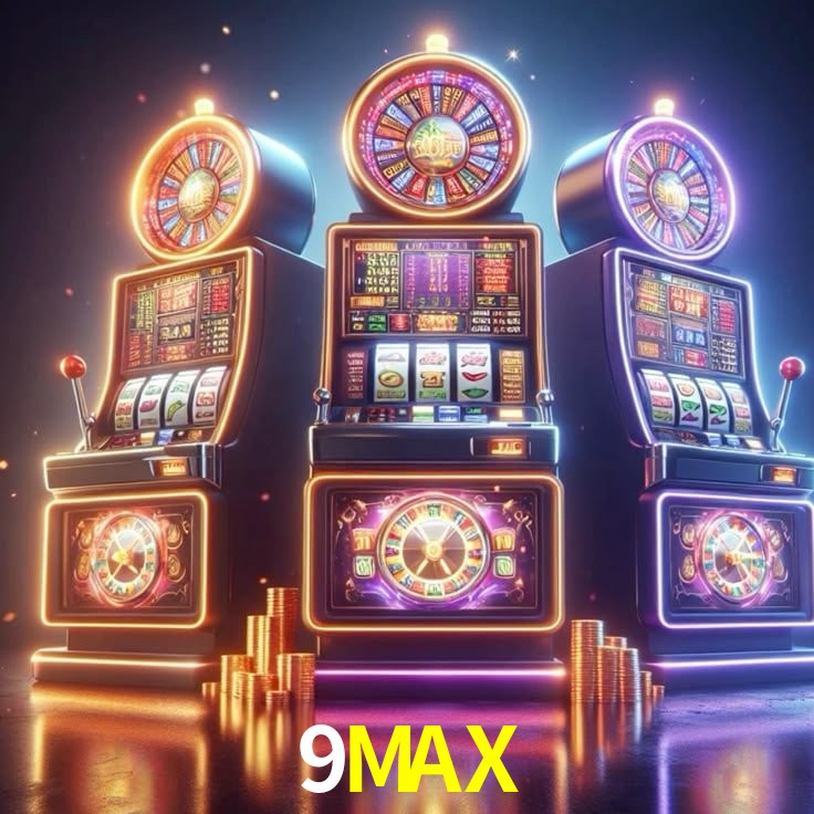Interfaz de la app móvil 9MAX en un smartphone moderno